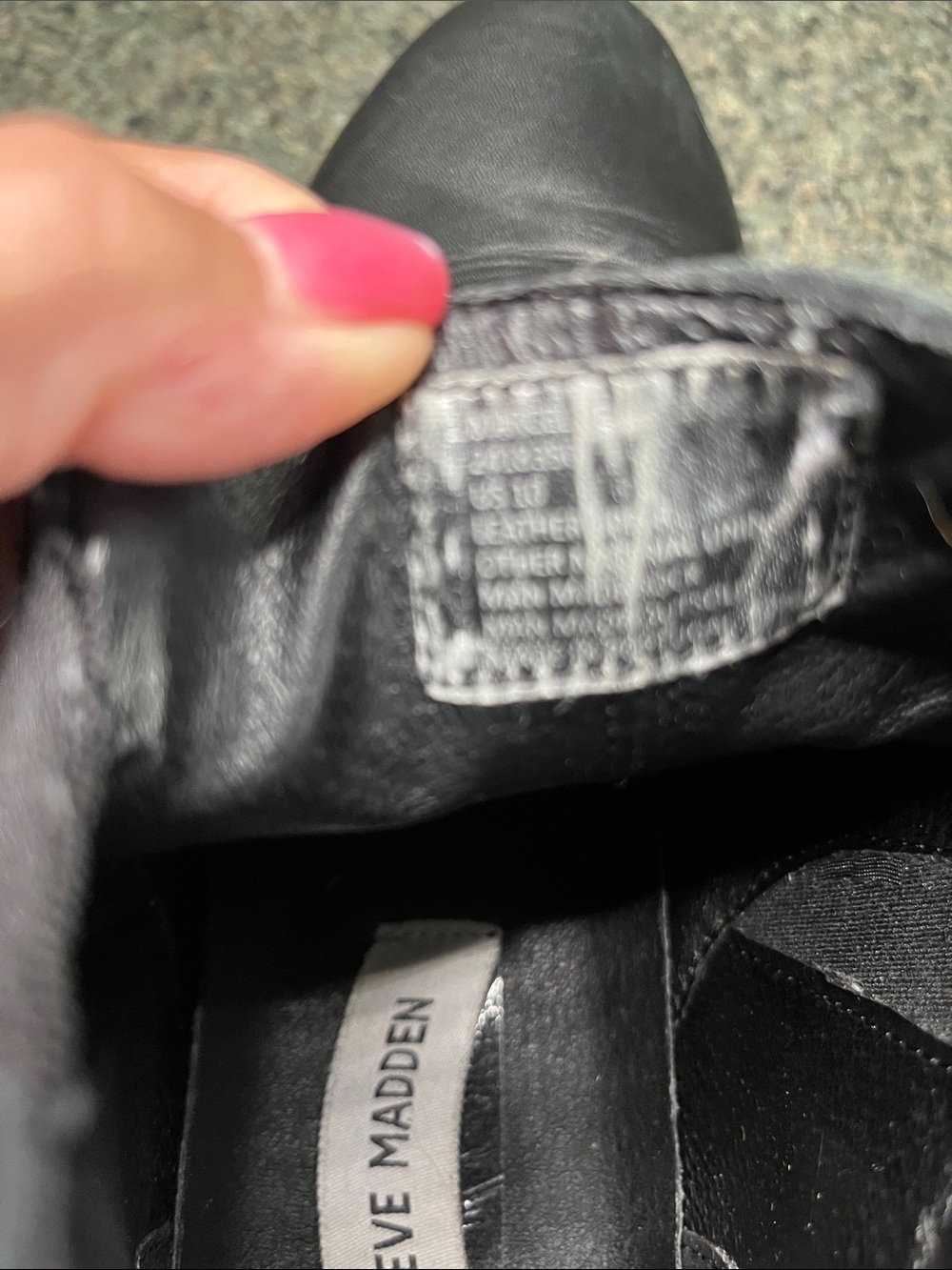Steve Madden Black Boots - Classic Slip-On Style - Picture 9 of 10